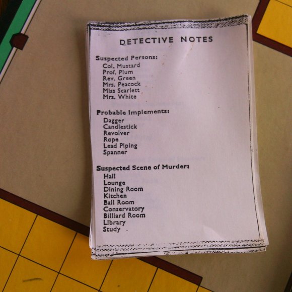 Cluedo "Vintage Edition" Family Board Game Detective Mystery Waddingtons 1965 - Picture 15 of 16